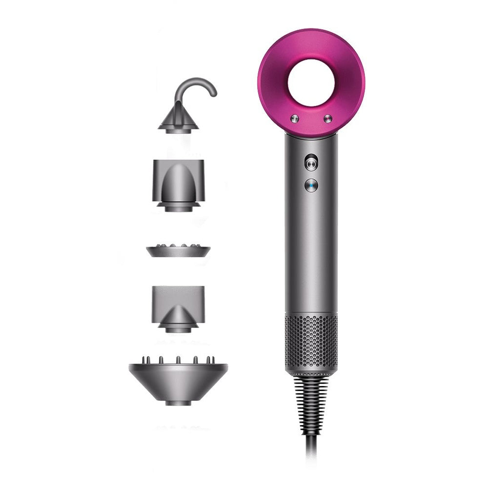 Dyson  Supersonic HD07 haardroger met Flyaway accessoire - fuchsia